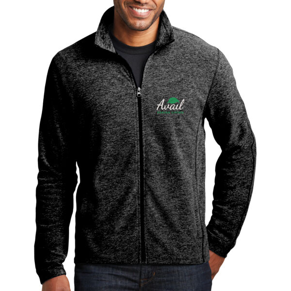 Avail - Heather Microfleece Full Zip Jacket Thumbnail